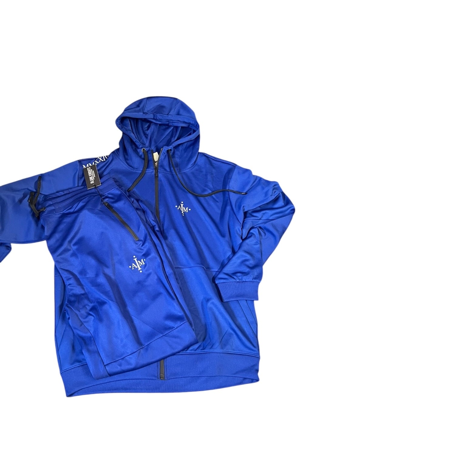 Men’s IAM Royal Blue tech fleece 3X