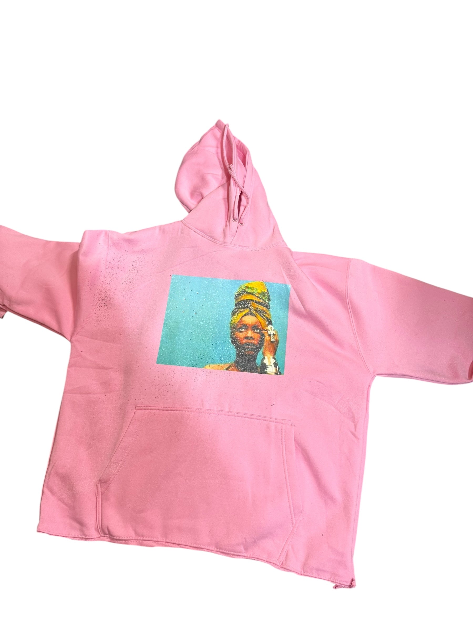 IAM Pink Hoodie size Xl