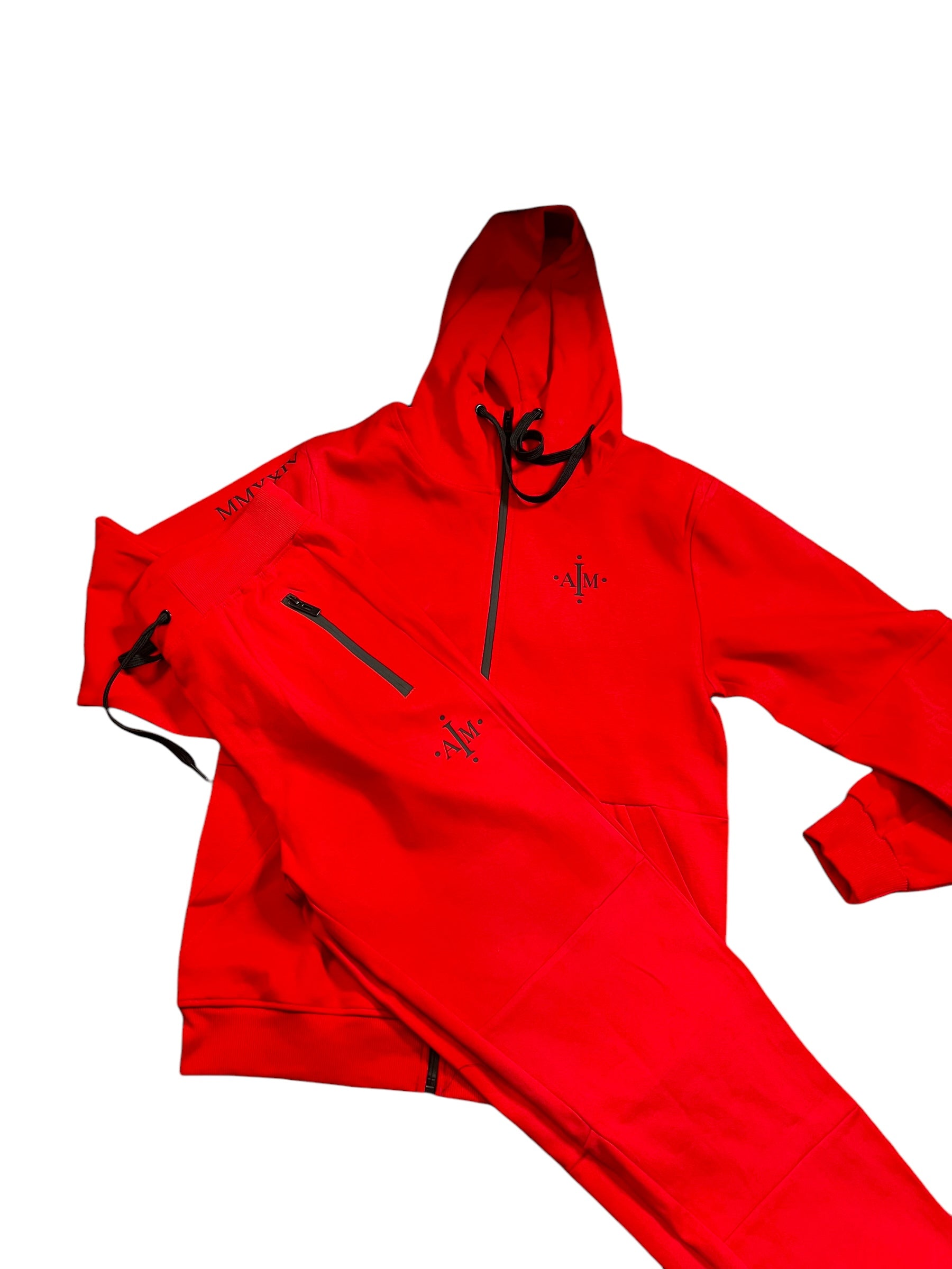 Men’s IAM Red Tech fleece size Medium