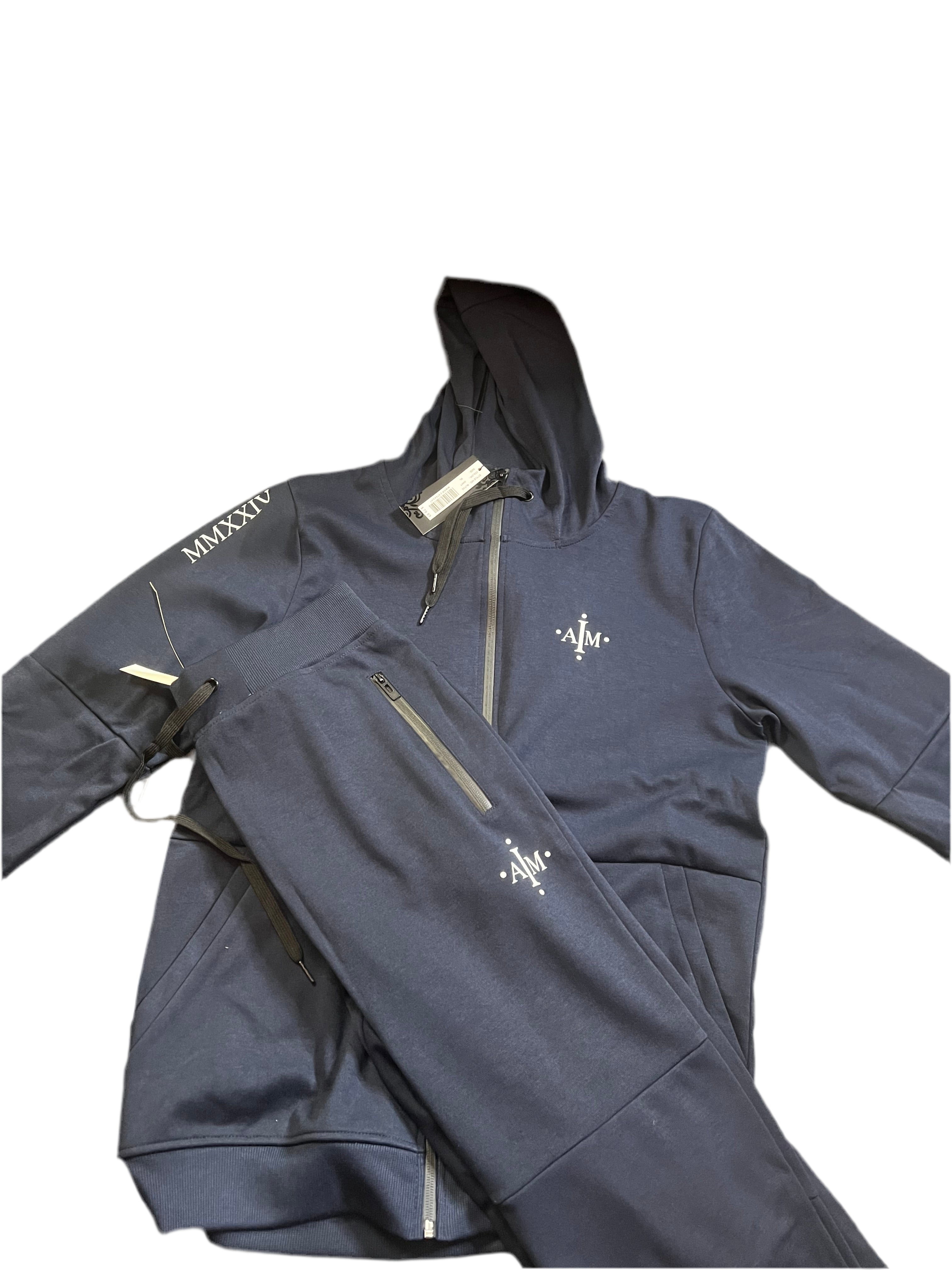 Men’s IAM NAVY BLUE tech fleece XL